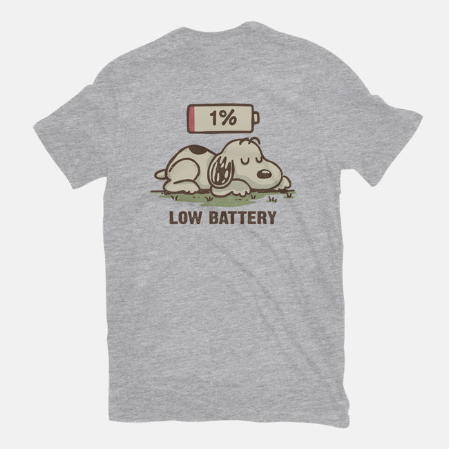 Low Battery-Womens-Fitted-Tee-Xentee