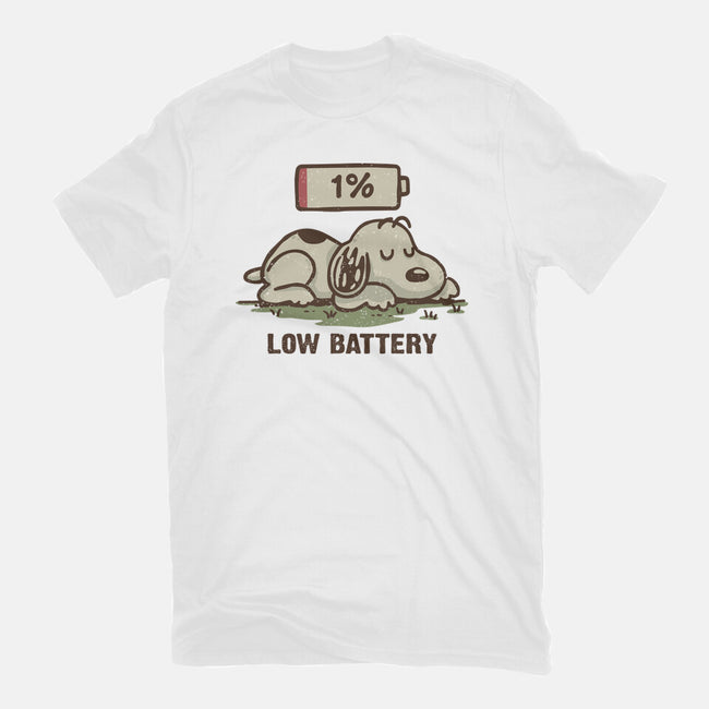 Low Battery-Unisex-Basic-Tee-Xentee