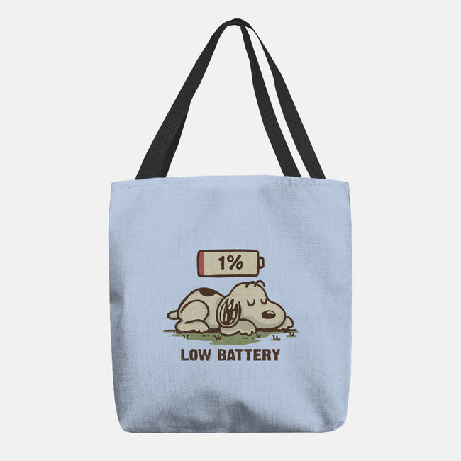 Low Battery-None-Basic Tote-Bag-Xentee