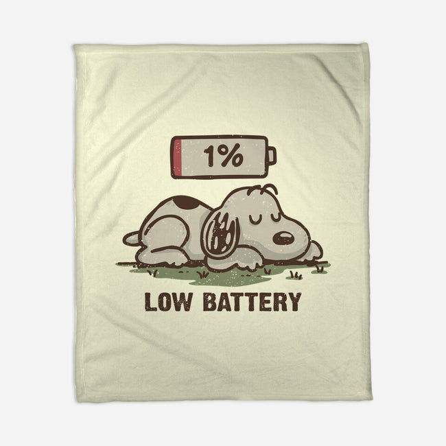 Low Battery-None-Fleece-Blanket-Xentee