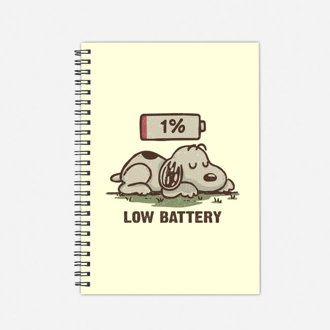 Low Battery-None-Dot Grid-Notebook-Xentee