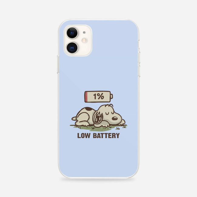 Low Battery-iPhone-Snap-Phone Case-Xentee