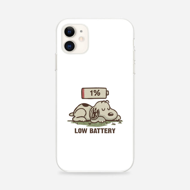 Low Battery-iPhone-Snap-Phone Case-Xentee