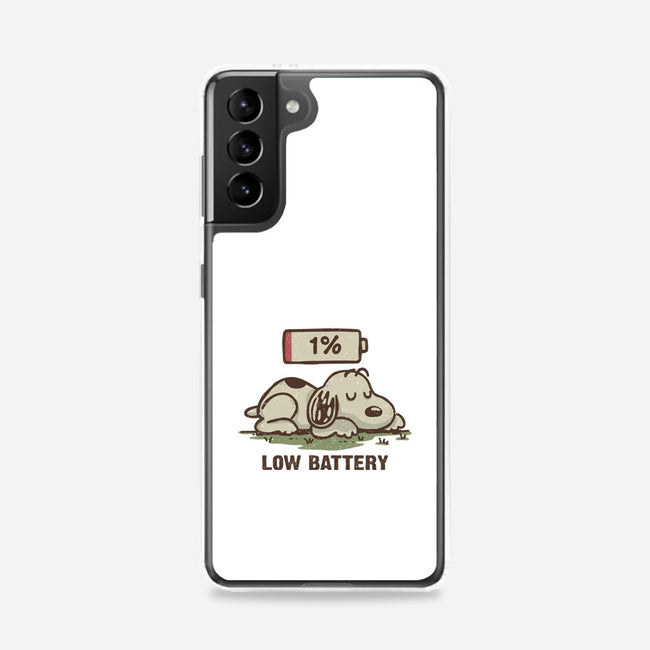 Low Battery-Samsung-Snap-Phone Case-Xentee