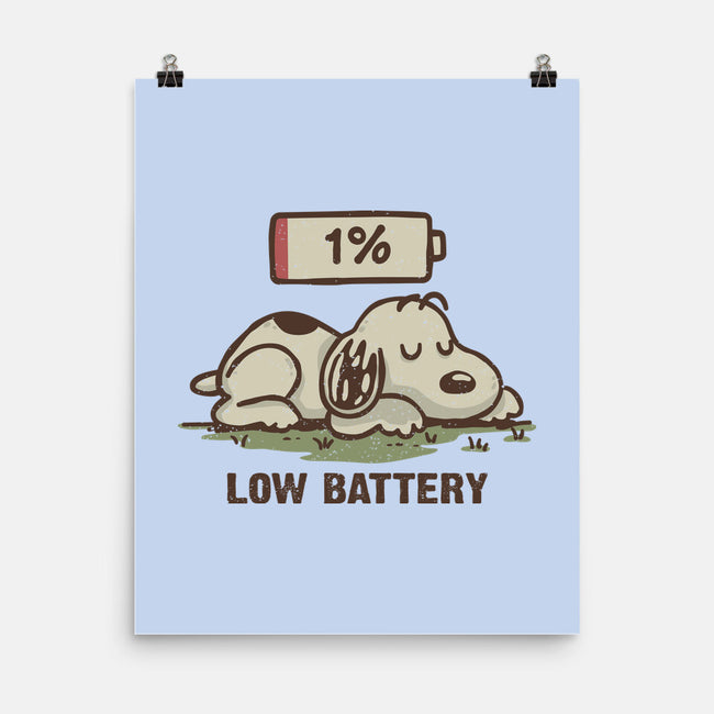 Low Battery-None-Matte-Poster-Xentee