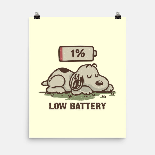 Low Battery-None-Matte-Poster-Xentee