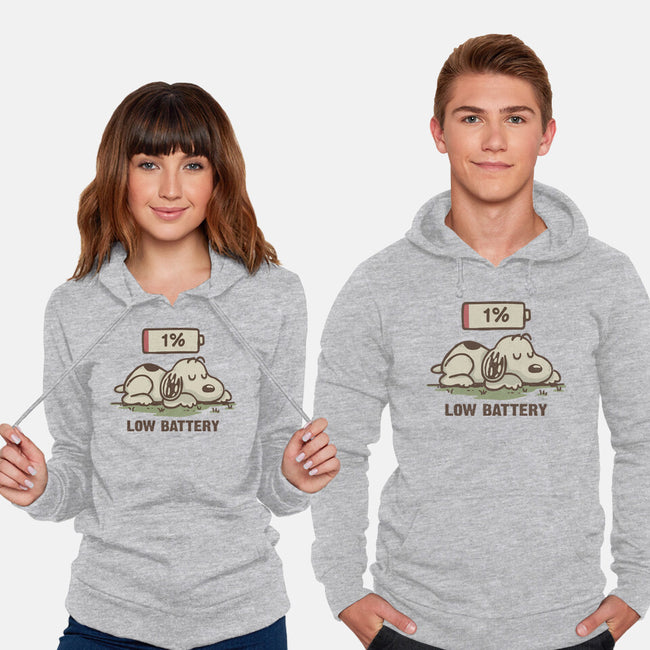 Low Battery-Unisex-Pullover-Sweatshirt-Xentee