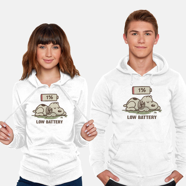 Low Battery-Unisex-Pullover-Sweatshirt-Xentee