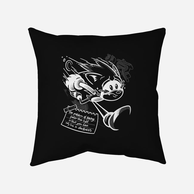 Lonely Sprinter-None-Removable Cover w Insert-Throw Pillow-estudiofitas