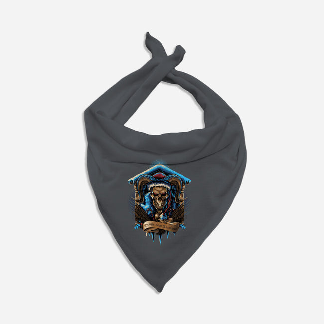 The Shrine Of Krampus-Cat-Bandana-Pet Collar-daobiwan