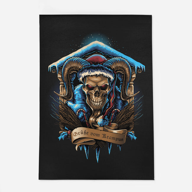 The Shrine Of Krampus-None-Indoor-Rug-daobiwan