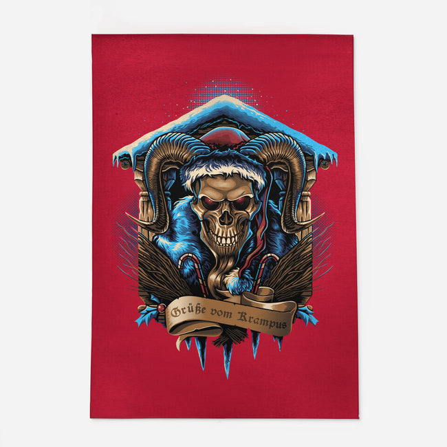 The Shrine Of Krampus-None-Indoor-Rug-daobiwan