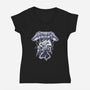 Metal Luffy-Womens-V-Neck-Tee-Imu Studio