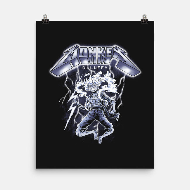 Metal Luffy-None-Matte-Poster-Imu Studio