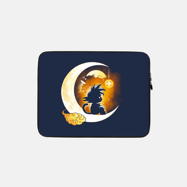 Monkey Moon-None-Zippered-Laptop Sleeve-Vallina84