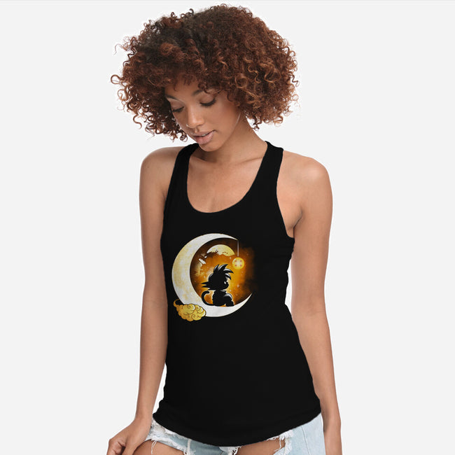 Monkey Moon-Womens-Racerback-Tank-Vallina84