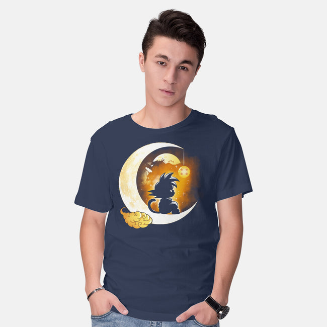 Monkey Moon-Mens-Basic-Tee-Vallina84