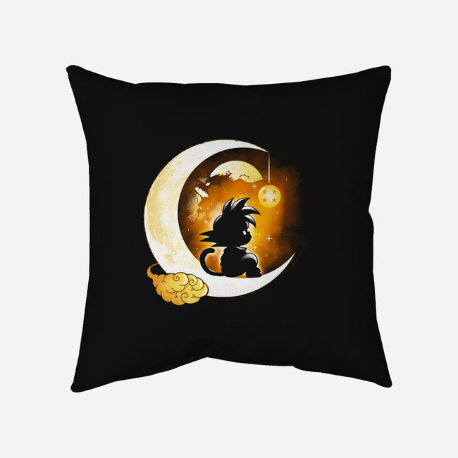 Monkey Moon-None-Non-Removable Cover w Insert-Throw Pillow-Vallina84