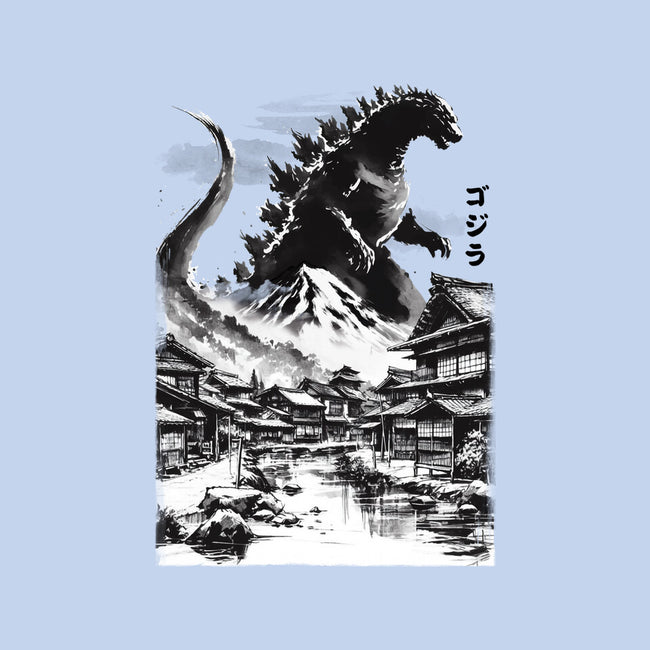 King In The Japanese Village-None-Glossy-Sticker-DrMonekers