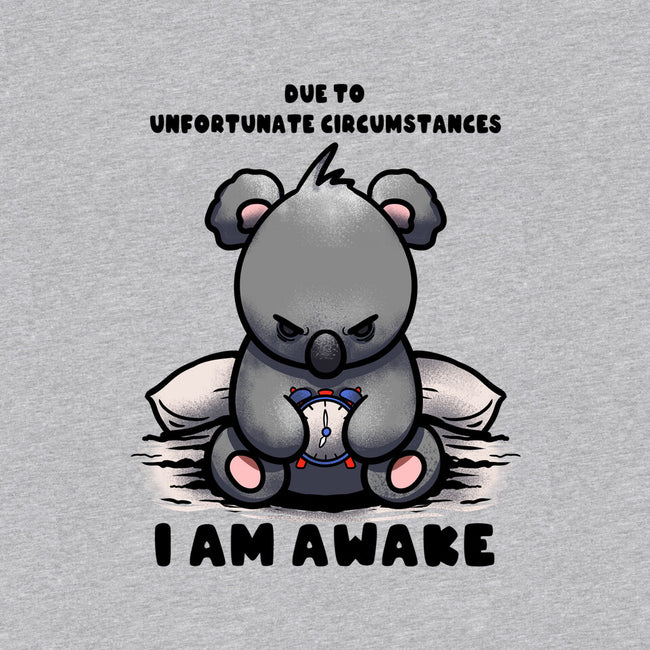 Unfortunately I Am Awake-Unisex-Pullover-Sweatshirt-fanfabio