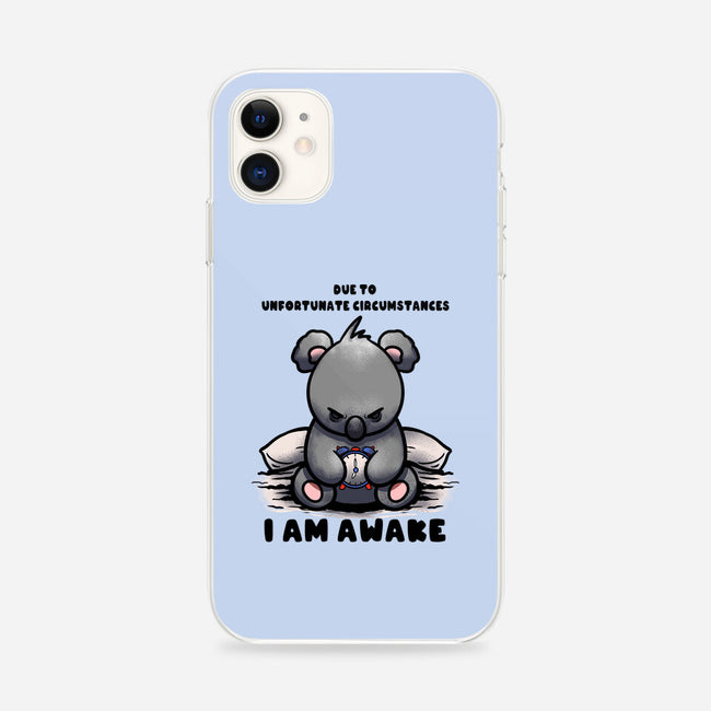Unfortunately I Am Awake-iPhone-Snap-Phone Case-fanfabio