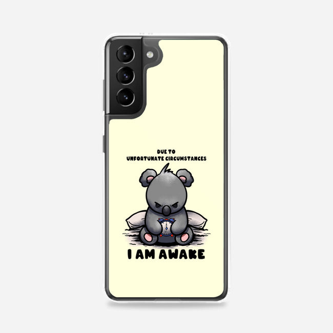 Unfortunately I Am Awake-Samsung-Snap-Phone Case-fanfabio