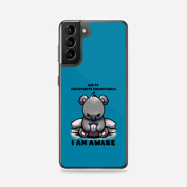 Unfortunately I Am Awake-Samsung-Snap-Phone Case-fanfabio