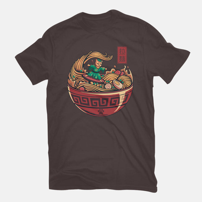 Ramen Surfing-Womens-Basic-Tee-erion_designs