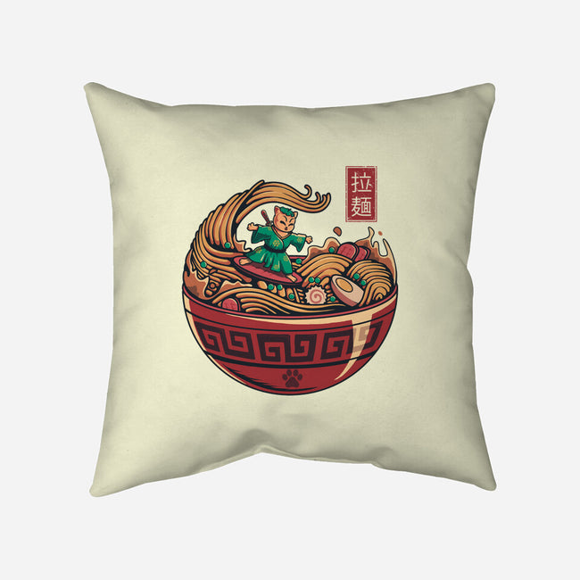 Ramen Surfing-None-Non-Removable Cover w Insert-Throw Pillow-erion_designs