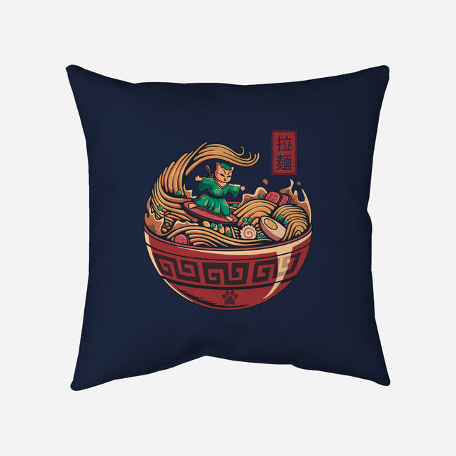 Ramen Surfing-None-Non-Removable Cover w Insert-Throw Pillow-erion_designs