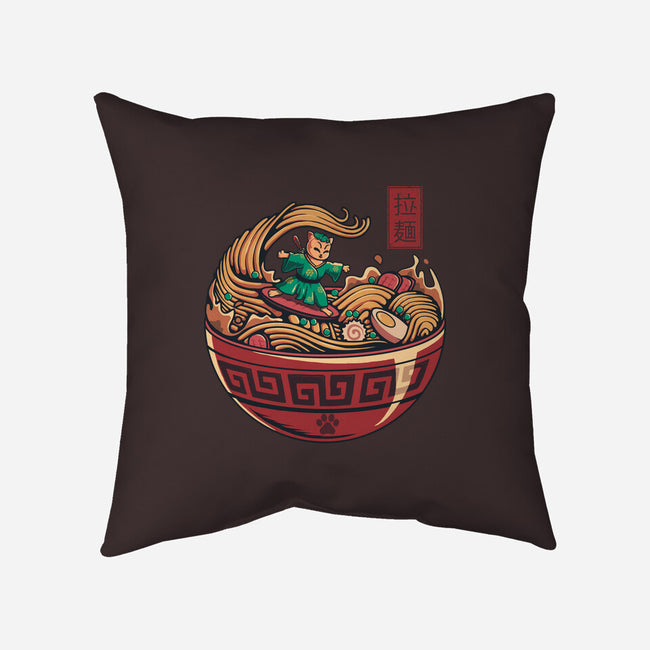 Ramen Surfing-None-Removable Cover w Insert-Throw Pillow-erion_designs