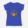 Cookie Sound-Womens-V-Neck-Tee-erion_designs