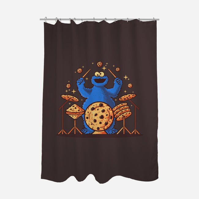 Cookie Sound-None-Polyester-Shower Curtain-erion_designs