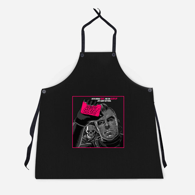 Ghost Club-Unisex-Kitchen-Apron-naomori