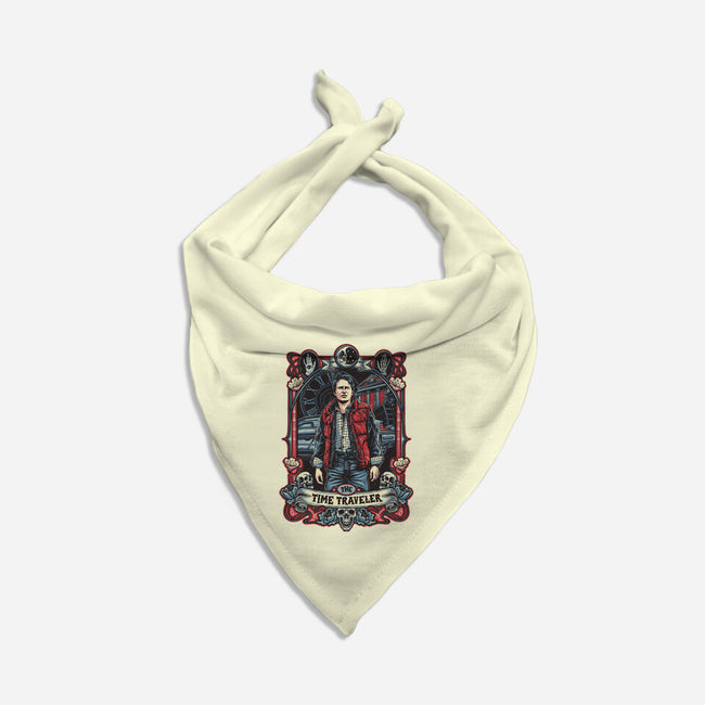 The Time Traveler Tarot-Dog-Bandana-Pet Collar-momma_gorilla