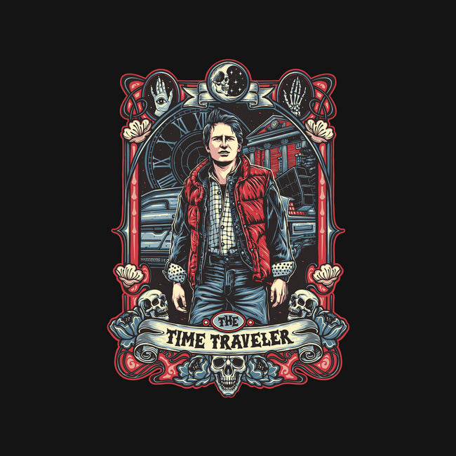 The Time Traveler Tarot-Unisex-Zip-Up-Sweatshirt-momma_gorilla