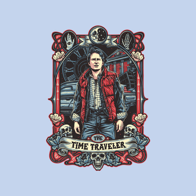 The Time Traveler Tarot-Unisex-Basic-Tee-momma_gorilla
