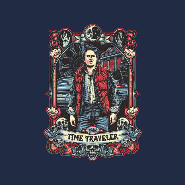 The Time Traveler Tarot-Unisex-Zip-Up-Sweatshirt-momma_gorilla