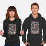 The Time Traveler Tarot-Unisex-Pullover-Sweatshirt-momma_gorilla