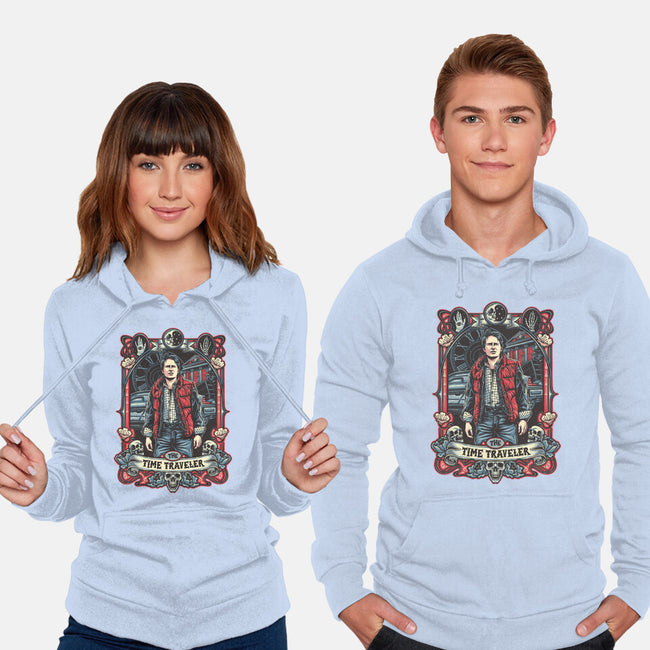 The Time Traveler Tarot-Unisex-Pullover-Sweatshirt-momma_gorilla