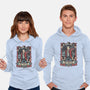 The Time Traveler Tarot-Unisex-Pullover-Sweatshirt-momma_gorilla