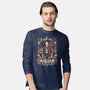 The Time Traveler Tarot-Mens-Long Sleeved-Tee-momma_gorilla