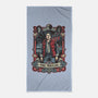 The Time Traveler Tarot-None-Beach-Towel-momma_gorilla