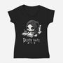 Reaper's Diary-Womens-V-Neck-Tee-ashytaka