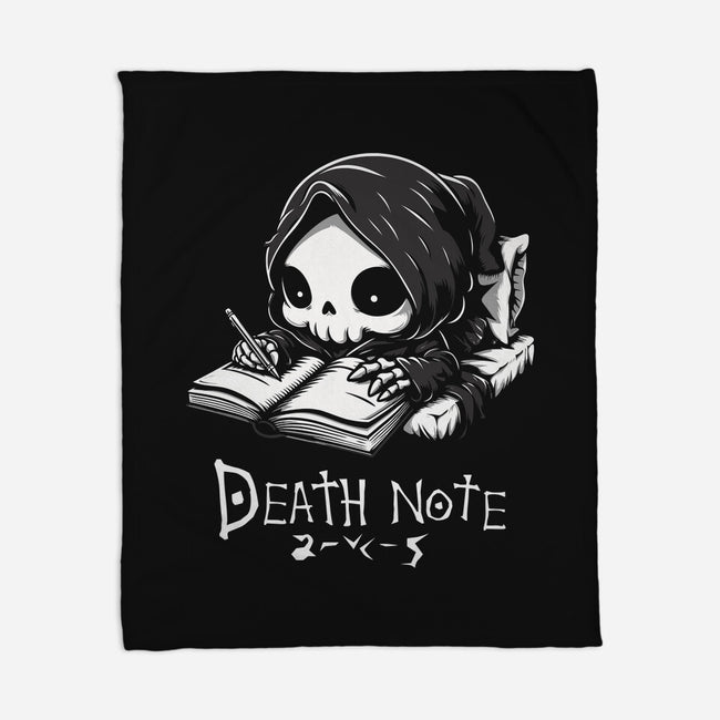 Reaper's Diary-None-Fleece-Blanket-ashytaka