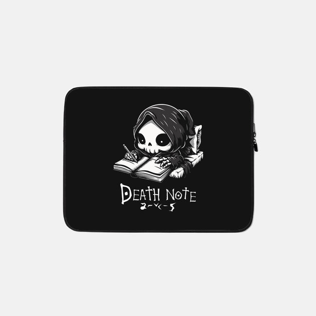 Reaper's Diary-None-Zippered-Laptop Sleeve-ashytaka