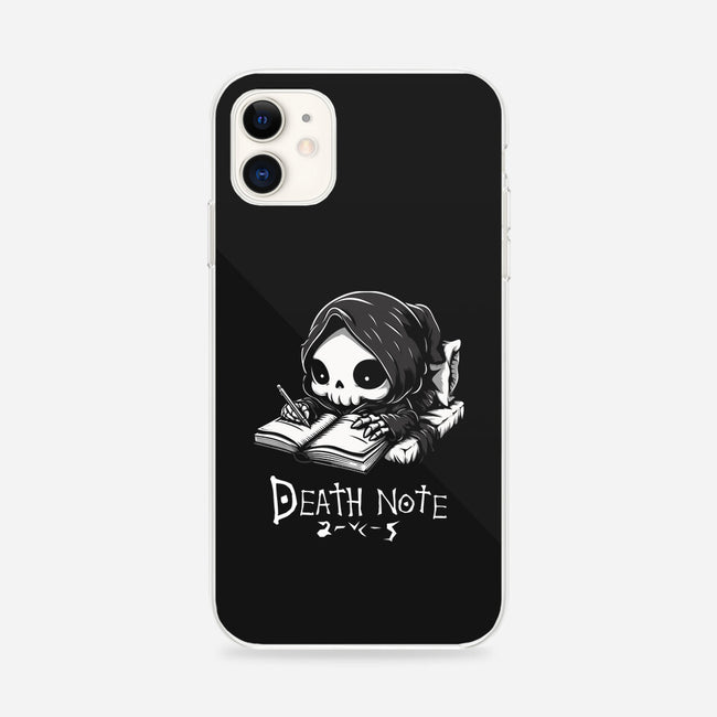 Reaper's Diary-iPhone-Snap-Phone Case-ashytaka