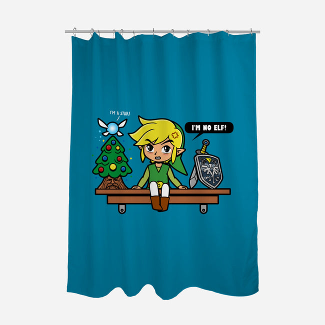 Hylian On The Shelf-None-Polyester-Shower Curtain-Boggs Nicolas