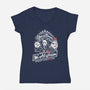 We All Scream-Womens-V-Neck-Tee-Artsopple