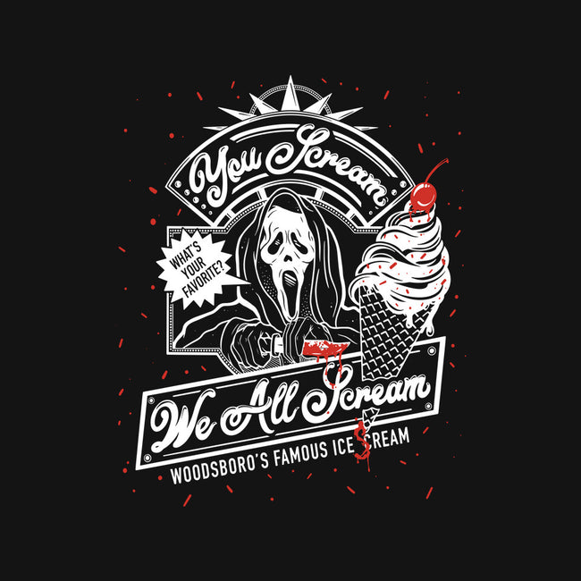 We All Scream-Womens-Fitted-Tee-Artsopple